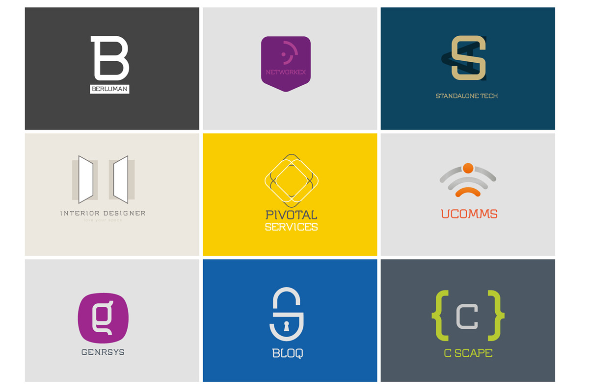 Flumen | Tech Logo Font preview 7