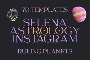 Selena Astrology Instagram Template