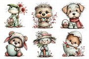 Whimsical Easter Animals Clipart PNG, an Illustration by Daily.Designs (Thumbnail 8 of 8)