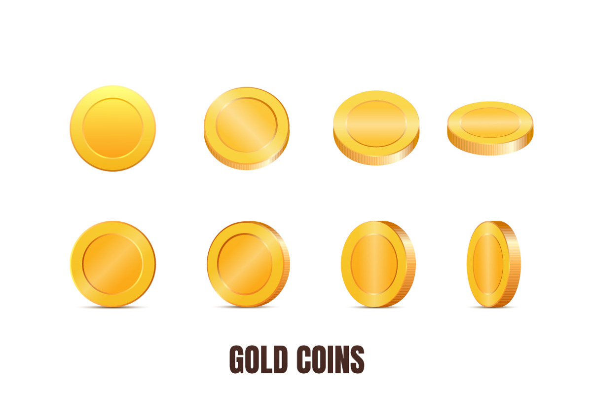 Coins Vector Pack, a Graphic by Max Letters (Photo 5 of 7)