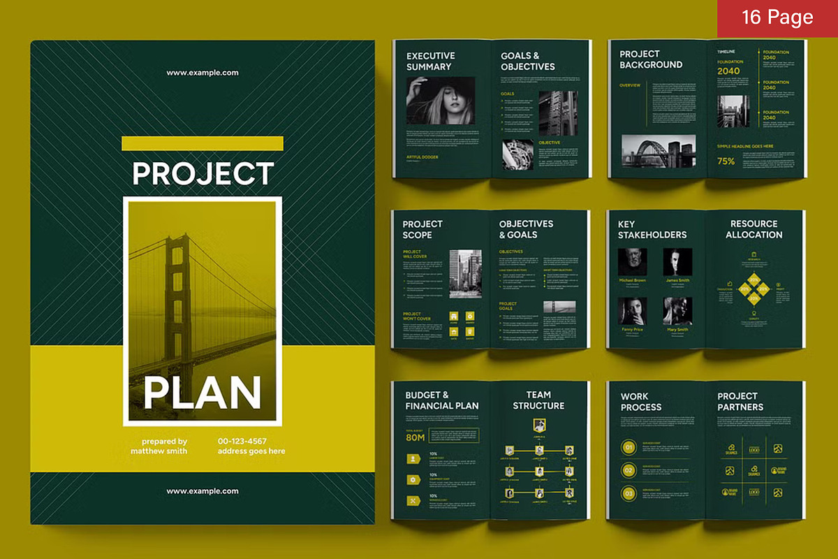 Brochure Bundle, a Brochure Template by ContestDesign (Photo 16 of 42)