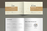 Modern Course Workbook Layout, a Brochure Template by ContestDesign (Thumbnail 2 of 5)