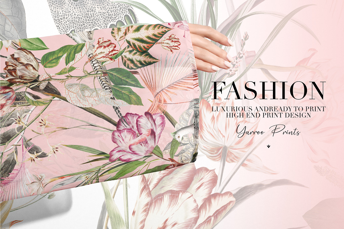 Antique Plumage – Botanical Pattern, a Pattern Graphic by YARROO (Photo 7 of 10)