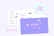Y2K Branding Starter Kit Templates, a Branding & Logo Template by Hell Yeah Designs (Thumbnail 7 of 20)