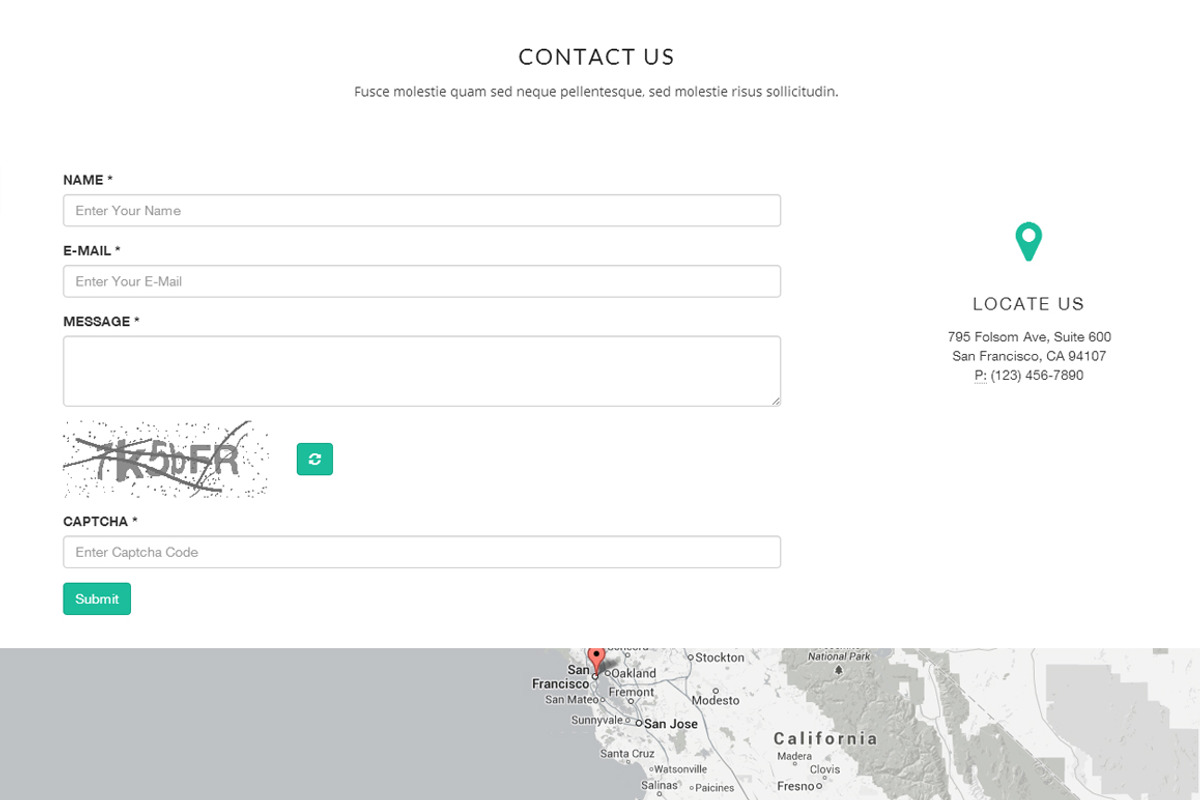 Baleen - One Page Bootstrap Template, a Bootstrap Template by DesignOrbital (Photo 5 of 5)
