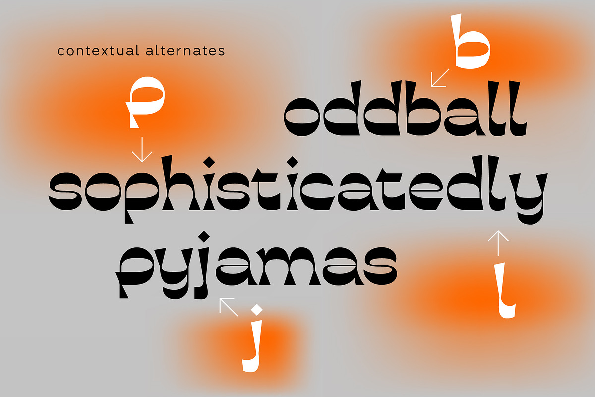 Raro | Futuristic serifs, a Serif Font by Pedroglifos (Photo 5 of 9)