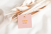 2x2 Gift Tag Mockup,Favor Tag Mockup, a Mockup by ILoveMockupDesign (Thumbnail 6 of 10)