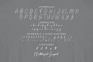 Bristany Signature Font