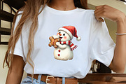 Funny Christmas Snowman Clipart Bund, an Illustration by CrexoraLab (Thumbnail 4 of 5)