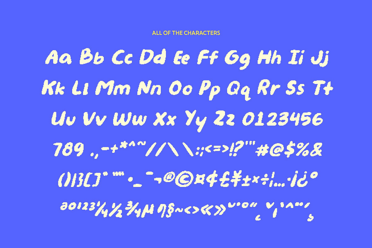 CS Meila Pixel, a Handwritten Font by Craft Supply Co. (Photo 8 of 8)