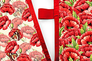 Floral and decor set (red color), a Decorative Illustration by Color and Decor (Thumbnail 4 of 4)