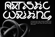 Knotted Contest - Cyber-Gothic Font, a Serif Font by 177Studio (Thumbnail 6 of 8)