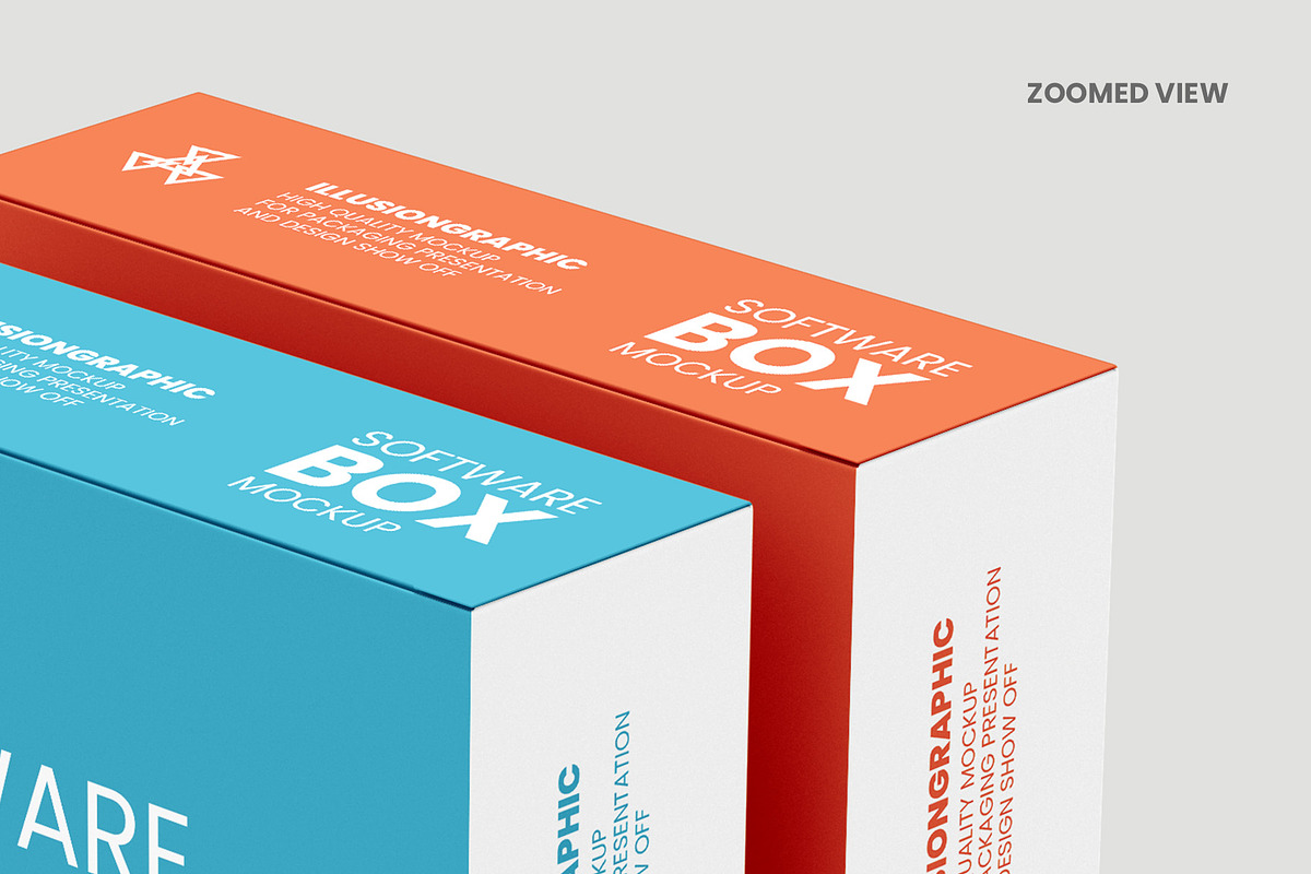 Software Box Mockup v.3 - 11 Views, a Packaging Mockup by Illusiongraphic (Photo 19 of 23)