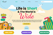 Travel Agency Startup Kit, a Templates & Theme by tawakkultales (Thumbnail 5 of 8)