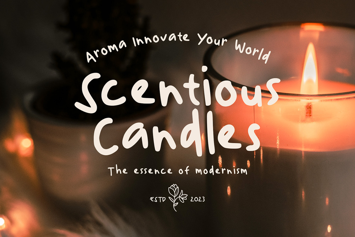 Pearly Smiles - Delightful Font, a Handwritten Font by RagamKata (Photo 5 of 14)