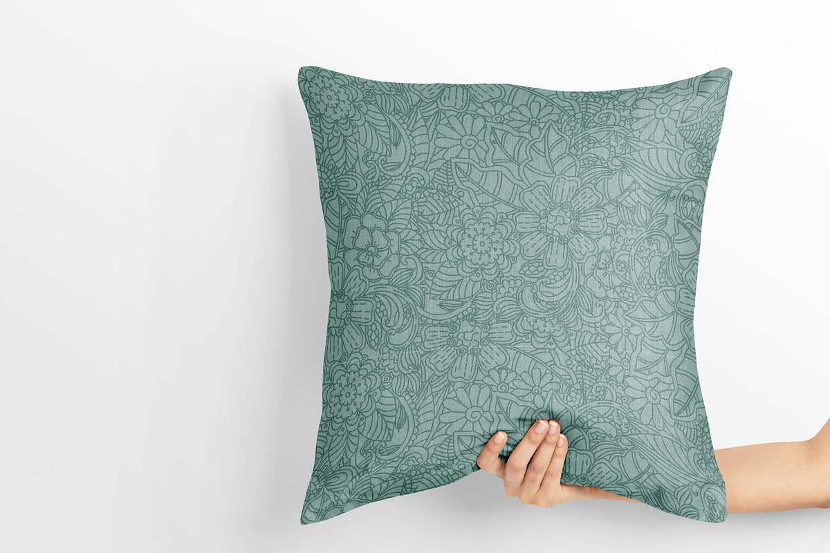 abstract zen tangle doodle, a Pattern Graphic by AAN Seamless Shop (Photo 2 of 4)