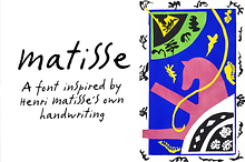 Matisse - Expressive Font