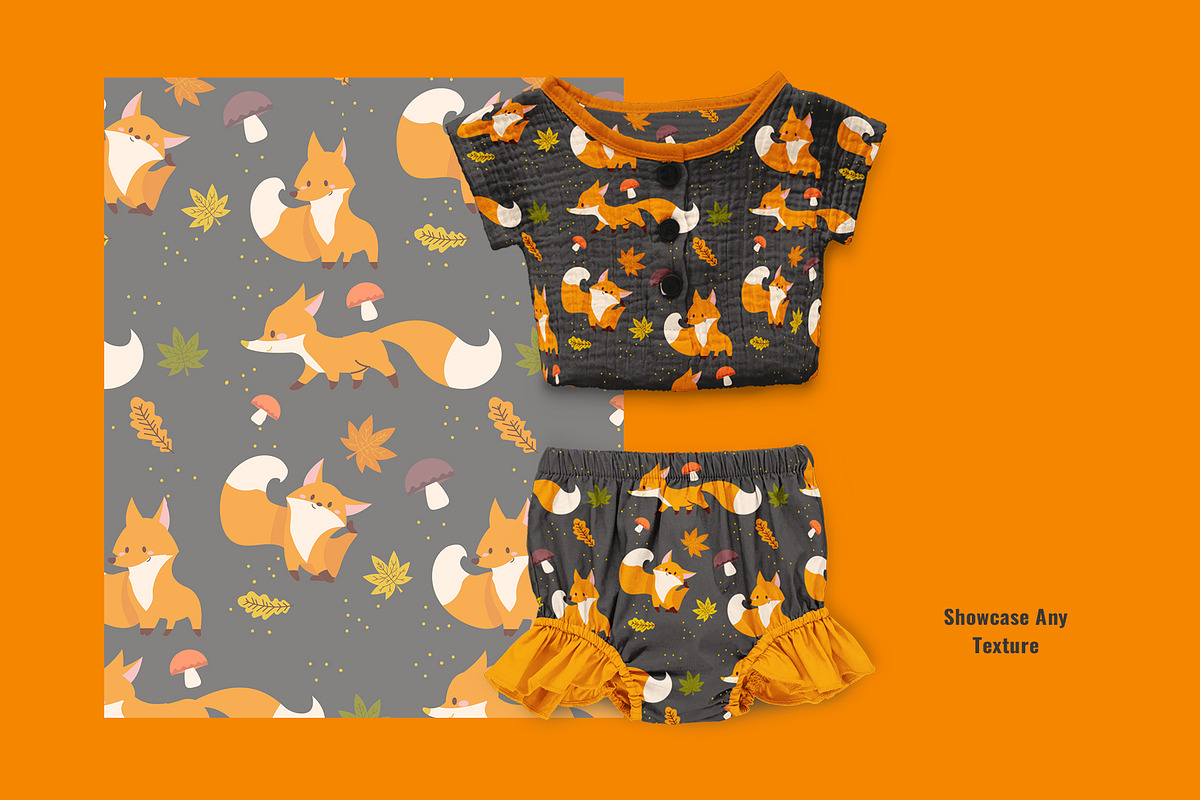 Modern Baby Outfit Mockup Set, an Apparel Mockup by Designertale (Photo 5 of 6)