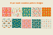 Back to School Groovy Clipart, an Object Graphic by ElenKoss (Thumbnail 3 of 9)