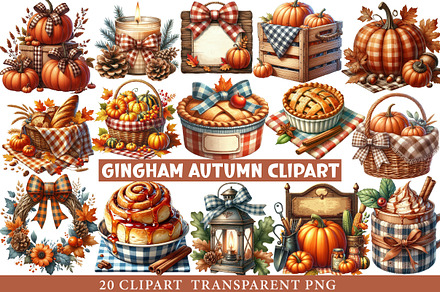 Watercolor Fall Marigold Clipart