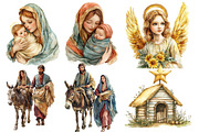 Nativity Clipart, an Illustration by Designworld (Thumbnail 2 of 6)