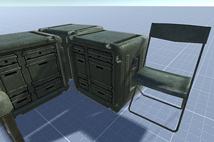 Mobile Military Desk