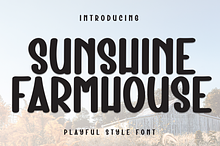 Sunshine Farmhouse | Script Font
