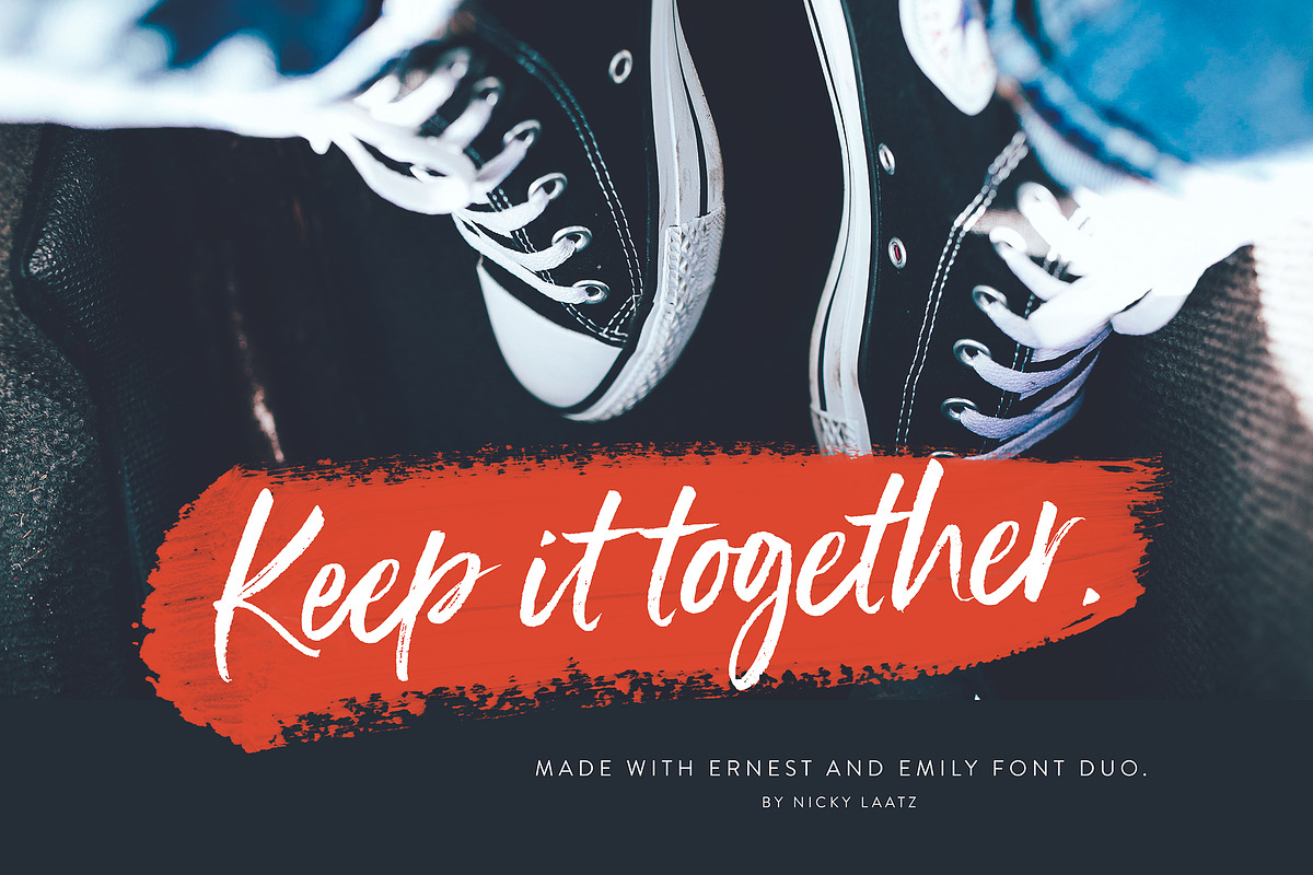 NEW!Ernest & Emily Font Duo preview 2