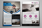 100 Fresh Business Flyers Bundle, a Flyer Template by Psd Templates (Thumbnail 14 of 15)