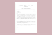 US & A4 Minimal Resume in Word, a Resume Template by paulresume (Thumbnail 3 of 3)