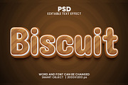 Biscuit Editable Text Effect Style, an Action Add-On by bdrobin (Thumbnail 1 of 2)