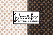 December Pattern Brushes | Winter, a Brush Add-On by illuztrate (Thumbnail 5 of 7)