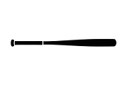Baseball Bat Silhouette Vector Bundl, an Illustration by Creativeshirt (Thumbnail 21 of 51)