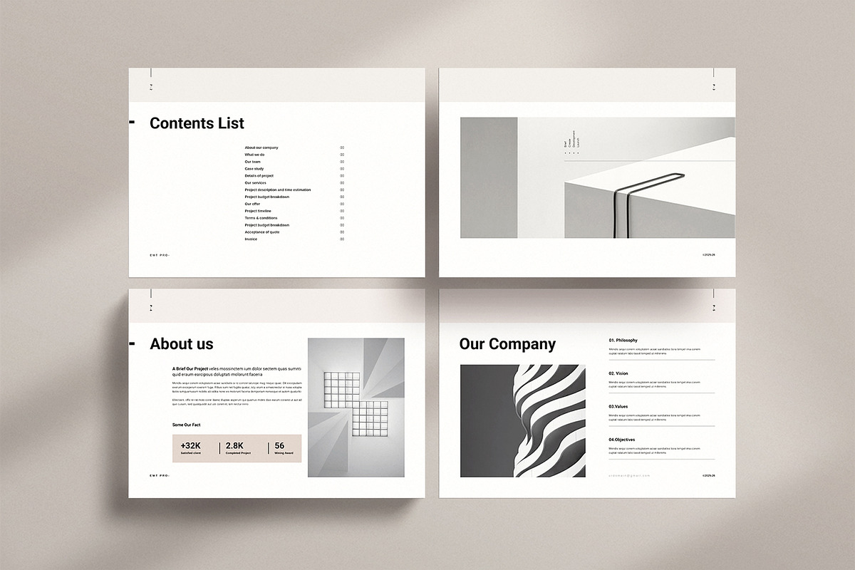 Project Proposal Landscape Template, a Brochure Template by ArtisanaAura (Photo 3 of 14)