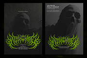 Omenist | Black Metal Typeface, a Blackletter Font by Denustudios (Thumbnail 9 of 12)