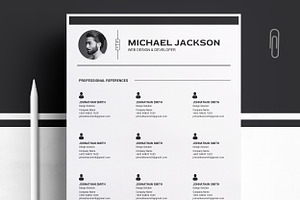 Clean CV Template