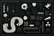 Acid Goth | Font Family, a Sans Serif Font by Ckybe's Corner (Thumbnail 9 of 9)