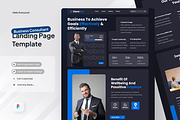Danabos - Business Landing Page, a Landing Page Template by SquidPixey (Thumbnail 1 of 5)
