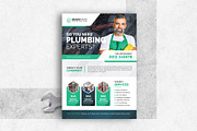 Plumbing Handyman Flyer, a Flyer Template by GraphicsBurg (Thumbnail 4 of 5)