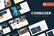 Business PowerPoint Template, a Presentation Template by Biwarastudio (Thumbnail 1 of 5)
