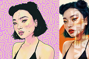 Vector Pastel Photo Effect, an Action Add-On by Amorjesu.com (Thumbnail 27 of 32)