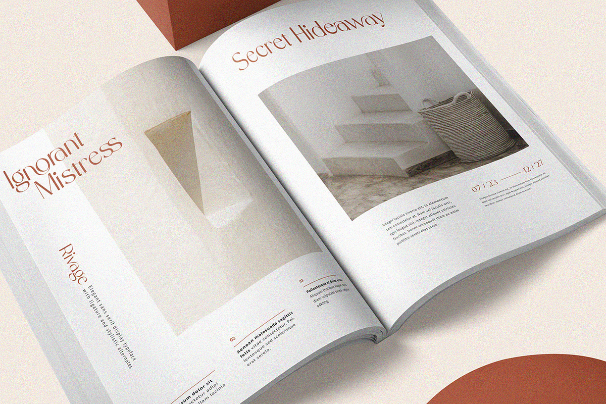 Rivage, a Sans Serif Font by Nathatype (Photo 6 of 9)