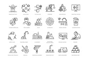 Manufacturing and Industrial Icons, an Outline Icon by Tettygreen (Thumbnail 2 of 2)