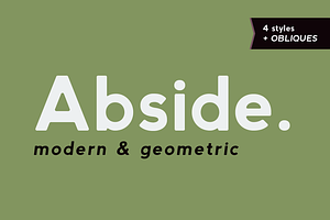 Abside Font Modern & Geometric