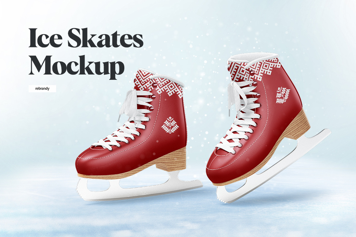 Ice Skates Mockup, a Graphic by rebrandy (Photo 1 of 9)