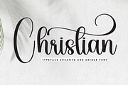 Christian | Script Font, a Handwritten Font by Scratchones (Thumbnail 1 of 9)