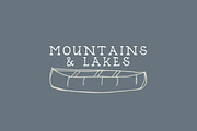 Hand-Illustrated Camping Vectors, an Object Illustration by Britt Fabello (Thumbnail 3 of 4)