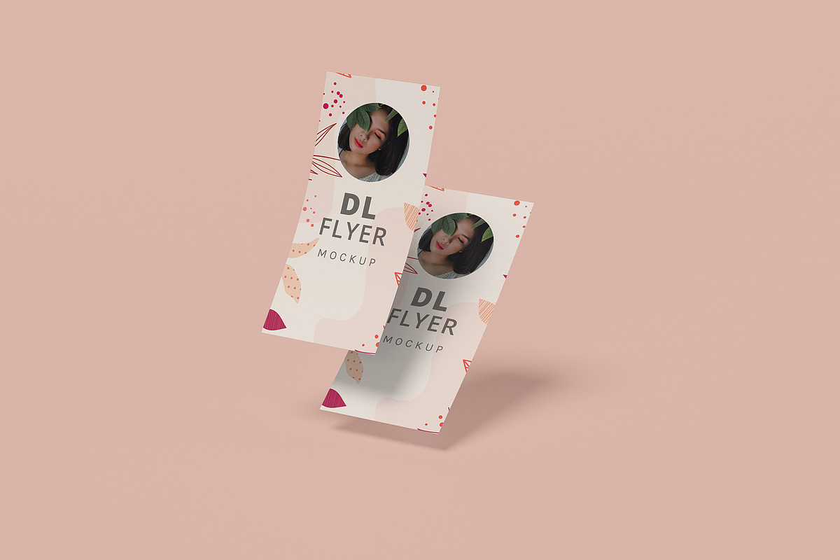 DL Flyer Mockup Photoshop, a Product Mockup by Eka Restu D. Putra