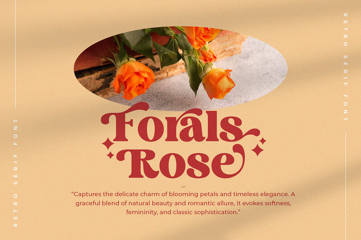 Royal Tomato – Display Retro Serif F, a Serif Font by BrandSemut (Photo 4 of 10)