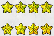 Cartoon Carambola Clipart Set, a Food Illustration by newminddesign (Thumbnail 1 of 8)